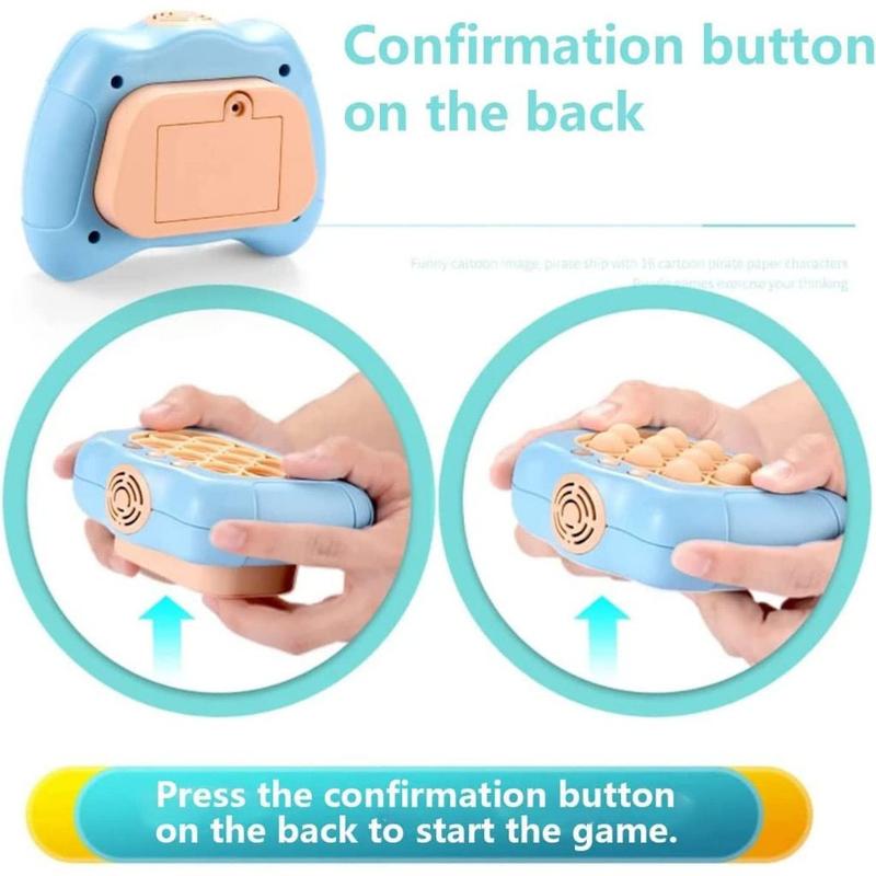 MAINAN ANAK GAME VIRAL POP IT BUBBLE ELEKTRIK FIDGET TOYS LED MOTIF KARAKTER 4