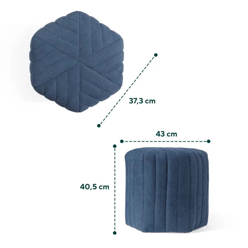 Kursi / Stool Minimalis HEX - Isiruma 8