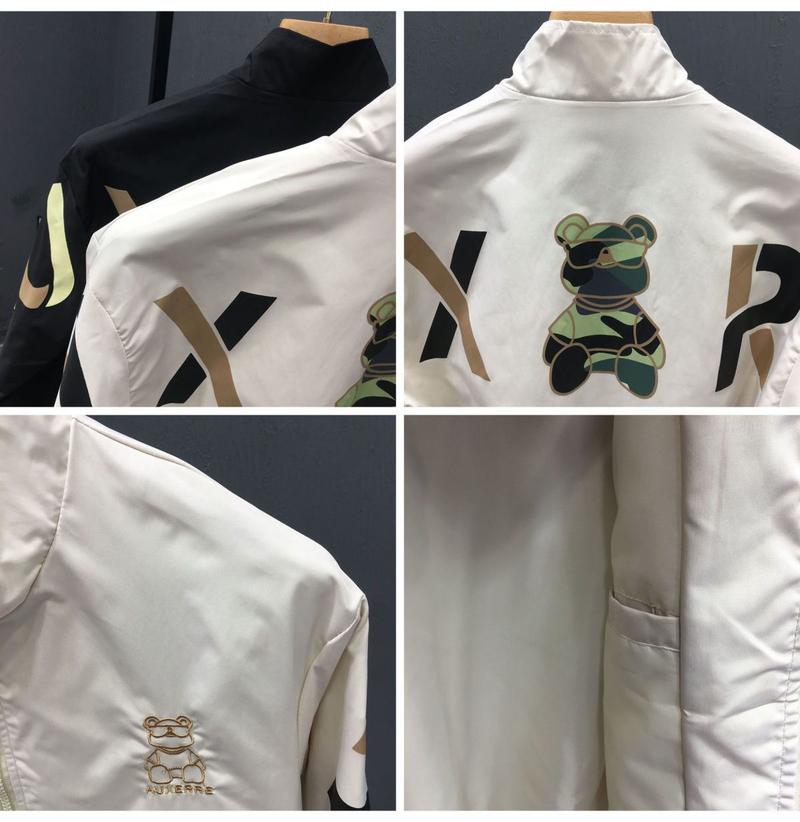 Product Introduction of Áo Khoác Gấu, Thương Hiệu Phổ Biến Thương Hiệu Hợp Xu Hướng Dành Cho Nam Giới, Phong Cách Hàn Quốc, Trẻ Trung Và Dễ Phối Đồ Cổ Chân Đế Ruan Đẹp Trai, Túi Lớn, Áo Khoác Nhỏ Quần Áo Nam 17