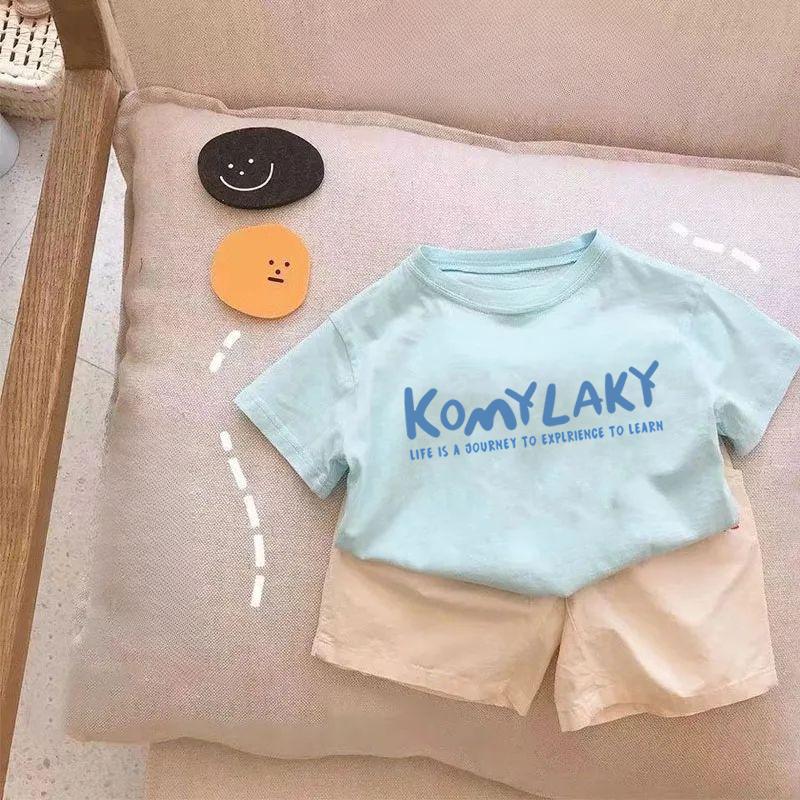 Áo Cotton In Hình, Thiết Kế Hơn Cả Mơ Mộng Vui Nhộn Và Kỳ Quặc, Unisex, Thích Hợp Cho Bé Trai Và Bé Gái 3