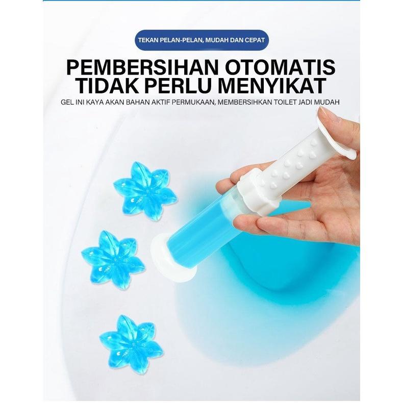 Pewangi Kloset Gel Pengharum Toilet Pewangi Kamar Mandi Closet WC Penghilang Bau Pembersih Harum Aroma 6