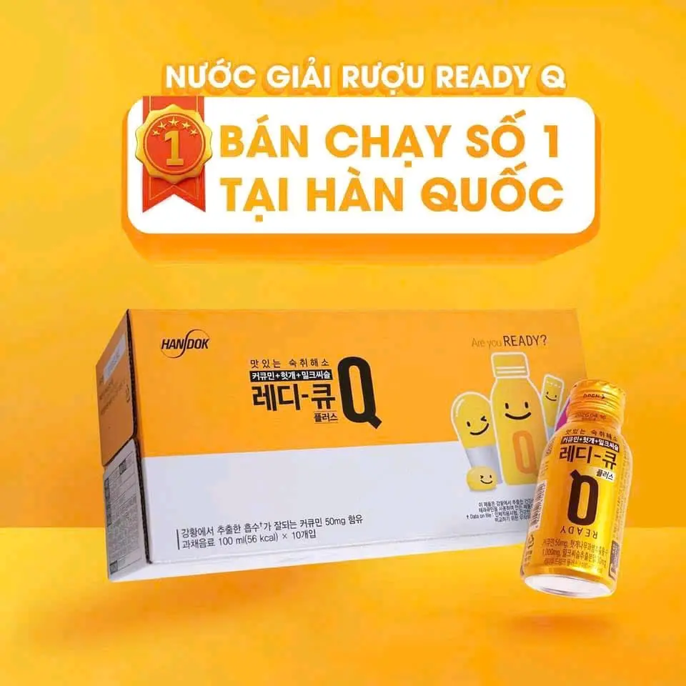 Nước giải rượu Hàn Quốc Ready Q
