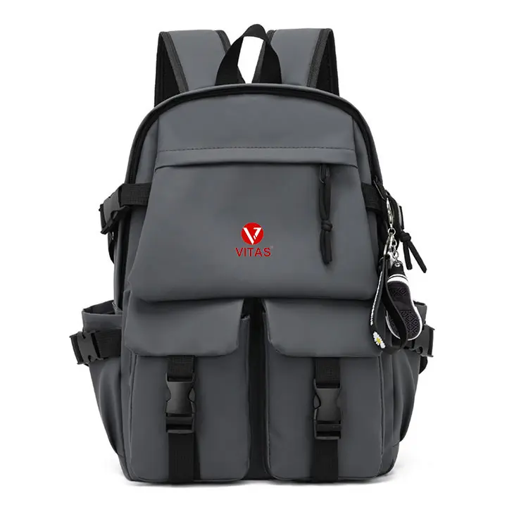 Balo Nam Nữ  Phong Cách Thời Trang style Hàn Quốc VITAS-VT284 (không tặng móc giày)  Backpack Đeo Vai Nhung 6