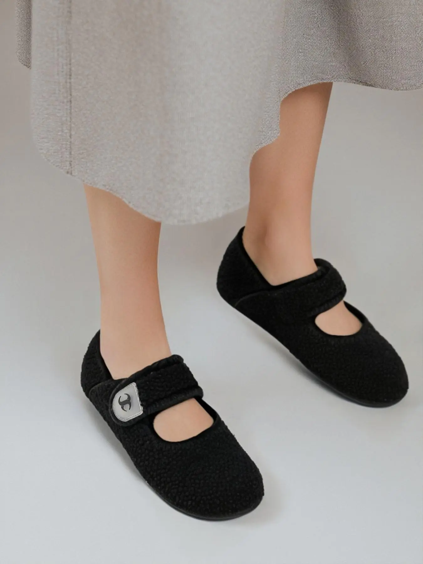 Women's Solid Color  Slippers, Casual Soft Comfortable Home Slippers, Adjustable Anti-skid Slippers for Indoor & Outdoor Wear, Walking Shoes