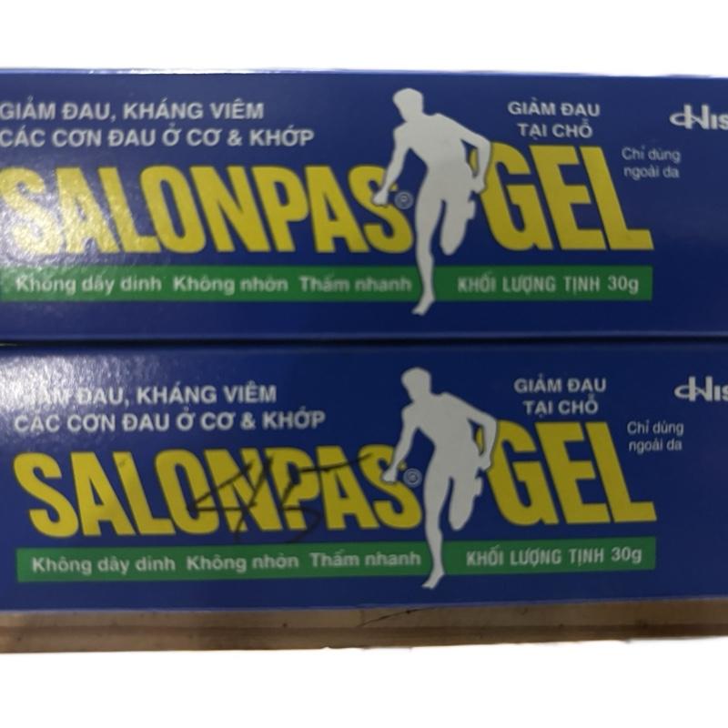 [CHÍNH HÃNG] Salonpas Gel – Gel Bôi Giảm Đau Cơ, Đau Khớp, Viêm Gân, Bong Gân – Tuýp 30g 3