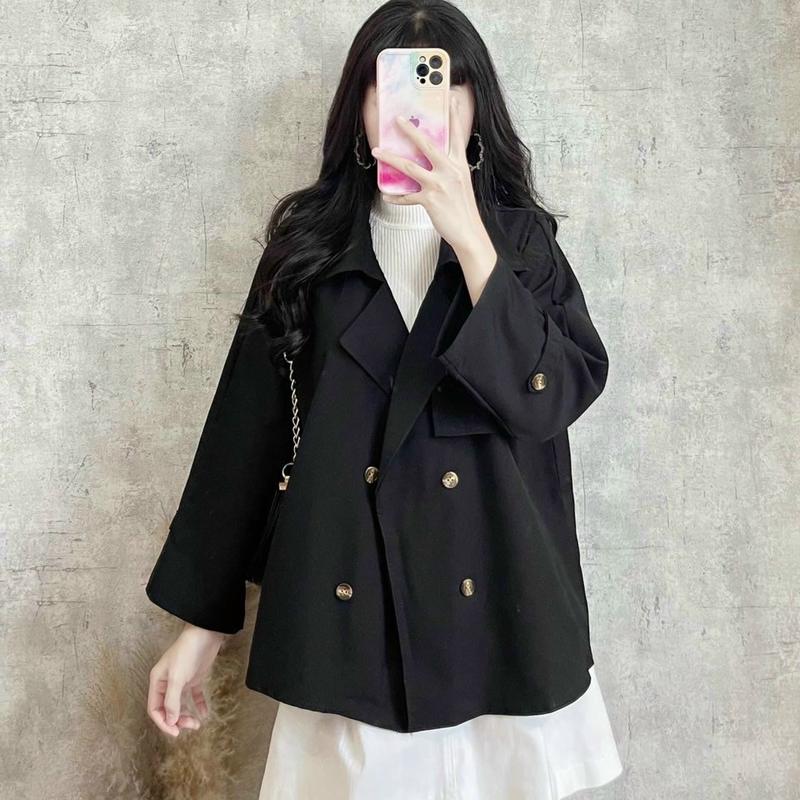 Áo Khoác 1 lớp Mỏng nhẹ mang mát, khoác thời trang k nên đi nắng Jacket nữ 0