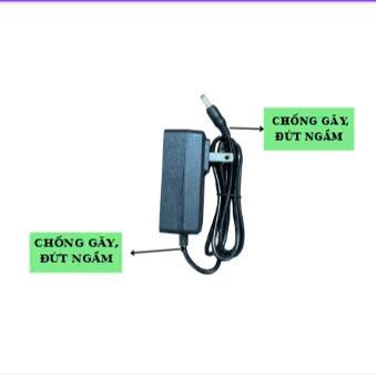 Sạc DC chân tròn cho pin áo điều hoà JW Garment sạc nhanh 6h 2