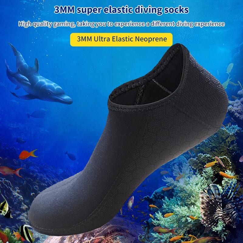 Product Introduction of Swimming Non-Slip Snorkeling Deep Diving Warm Waterproof Beach Socks Shoes 30