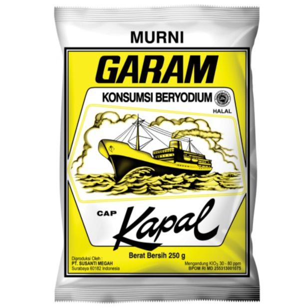 Product Introduction of Garam Cap Kapal 250gram Beryodium SNI Pelengkap Masakan 6