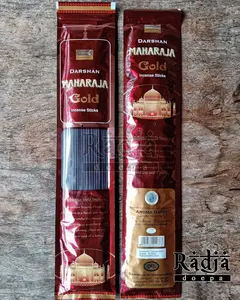 Dupa Hio Ritual MAHARAJA GOLD 50 Batang Asli Darshan India Wangi Harum