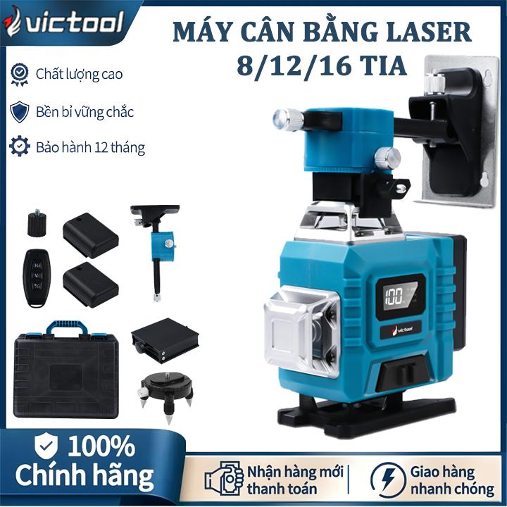  Victool Máy cân bằng laser 12 tia đế soay - máy bắn cốt laze siêu sáng smáy laser 8 tia máy bắn cốt 12 tia xanh máy cân mực laser ngoài trời Nguồn sáng nhập khẩu có thể nhìn thấy ngoài trờiguồn sáng nhập khẩu 