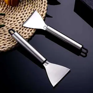 Alat Pembersih Pengupas Sisik Ikan Stainless Steel Anti Karat / Fish Scale Skin Remover Scraper / Pengupas Sisik Ikan
