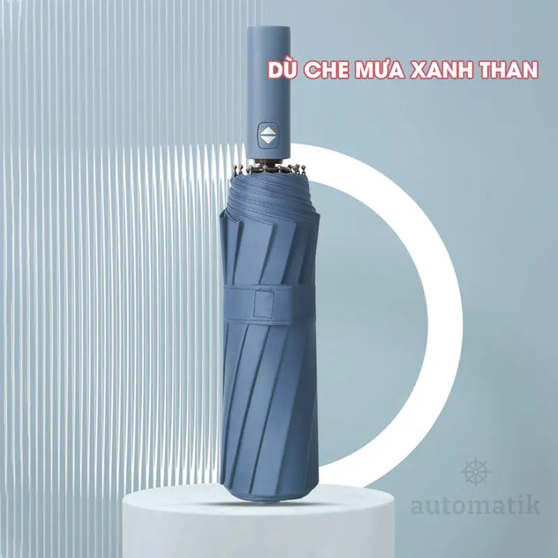 [N] Dù Che Mưa Nắng Gấp Gọn Tự Động Automatik Mini Cute 24 Nan Loại Lớn Ngoài Trời 2 Người Tự Bung Chống Lật Gió Cản 99% UV Ô 7