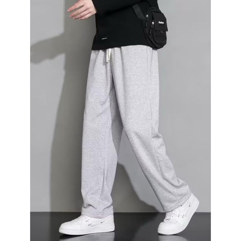 Quần Dài Nỉ 2da Dáng Baggy Ống Suông Cạp Chun Unisex Nam Nữ Menswear Ong Pants Kaki