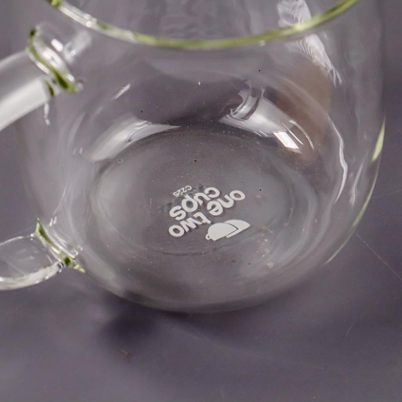 [ COD ] Gelas Cangkir Teh Tea Cup Mug 420ml with Infuser Filter Kopi Coffee Unik Aesthetic Estetik Bamboo Tu 1