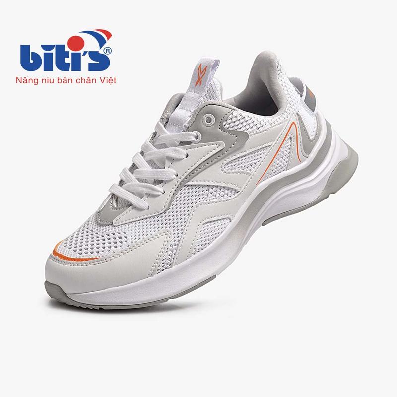    Bitis Mẫu Mới  Giày Thể Thao Nữ Biti's Hunter X HSW003100TRG HSW003100KEM HSW003100XDG  Trắng kem xanh dương  