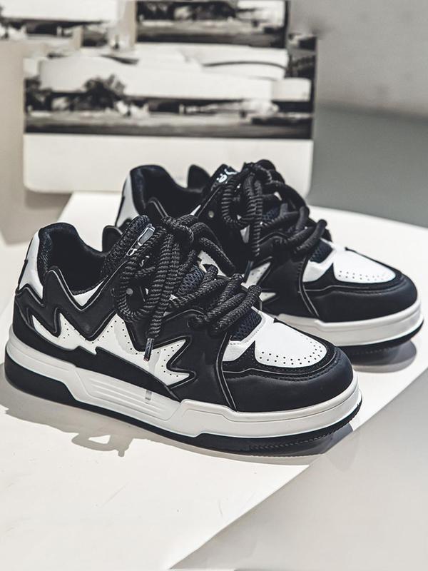 Fashionable Patch Low Top Skate Sneakers As Birthday Gift, Summer 2024 Casual Trendy Y2k Sports Skate Shoes, Designer Skate Shoes for Outdoor 4