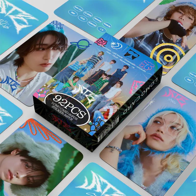 KPOP 92pcs/box STRAYKIDS Photocards ATE KPOP LOMO Card Collection Card