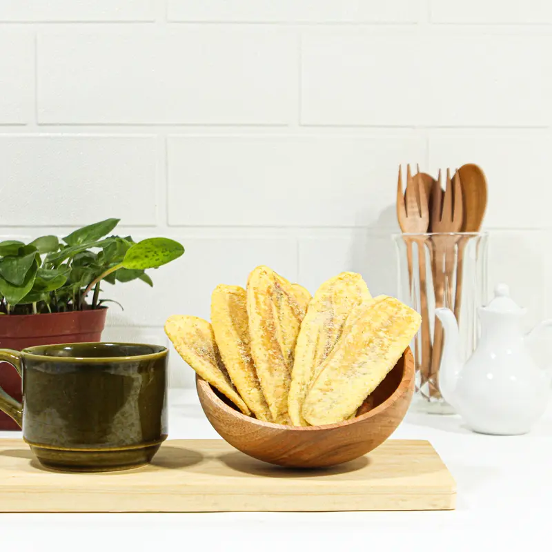 Keripik Pisang Banaya Slice Rasa Keju Manis 100 Gram 1