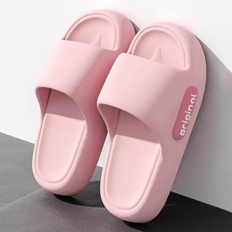 Sandal Pria Dewasa Terbaru, Sandal Karet Tebal Hitam, Sandal Kamar Mandi Nyaman Anti Slip bahan PVC