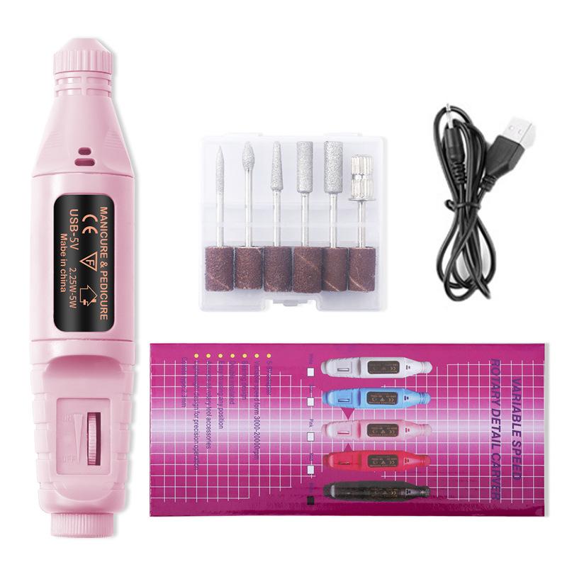 Portable USB Nail Grinding Tool for Manicure 6