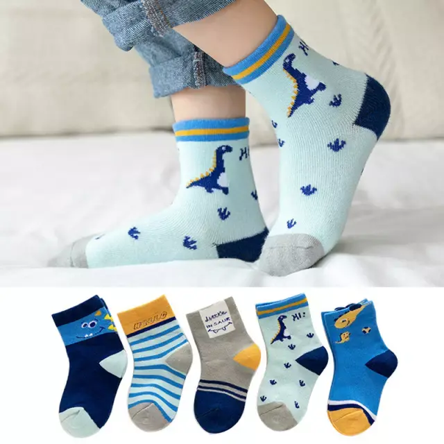 (5 PASANG) KAOS KAKI BAYI MOTIF LAKI LAKI DAN PEREMPUAN 0 S/D 12 BULAN 6