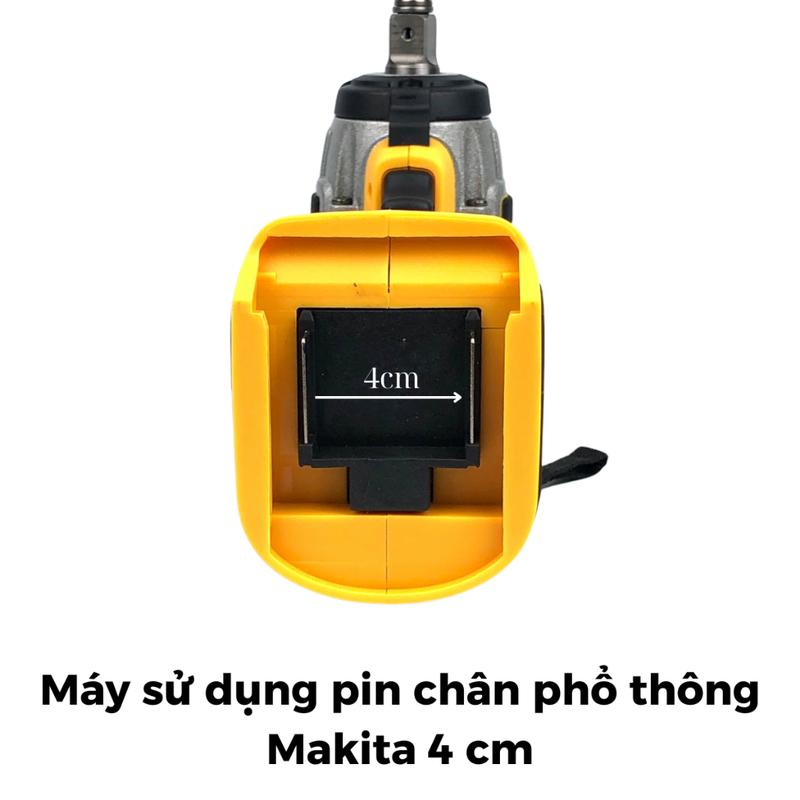 Máy siết bulong Dewalt DCF887 - 380-NM. Động Cơ không chổi than , Đầu Cốt 2 trong 1 , 2 Viên Pin 10Cell - 6Ah , Chân pin phổ thông 4cm - M21 6