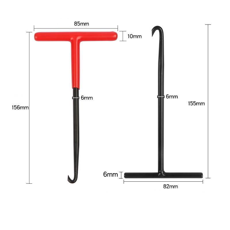 Product Introduction of Repair Tool For Springs Removal Motorcycle Exhaust Spring Hook T Shaped Handle Exhaust Pipe Spring Puller Installer Hooks 13