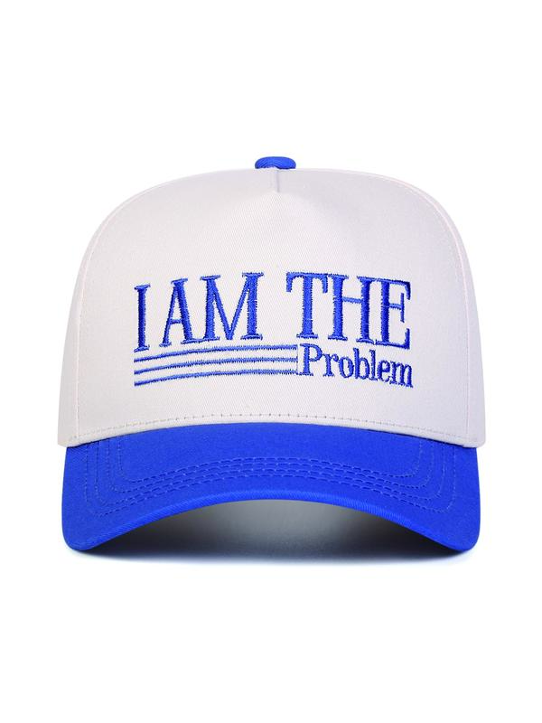 Letter Pattern Trucker Hat, Casual Outdoor Sports Hat for Men & Women, Fashion Accessories for Daily Wear 2