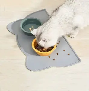 Matras Tempat Makan Kucing Anjing Pet Food Mat