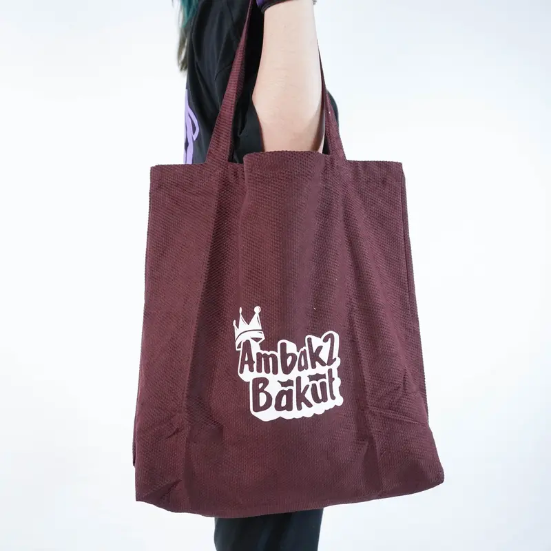 Intalu Totebag Kain Motif Sablon Unik Casual Pria Wanita Oleh-Oleh Banjarmasin TAS 01-011-015 4