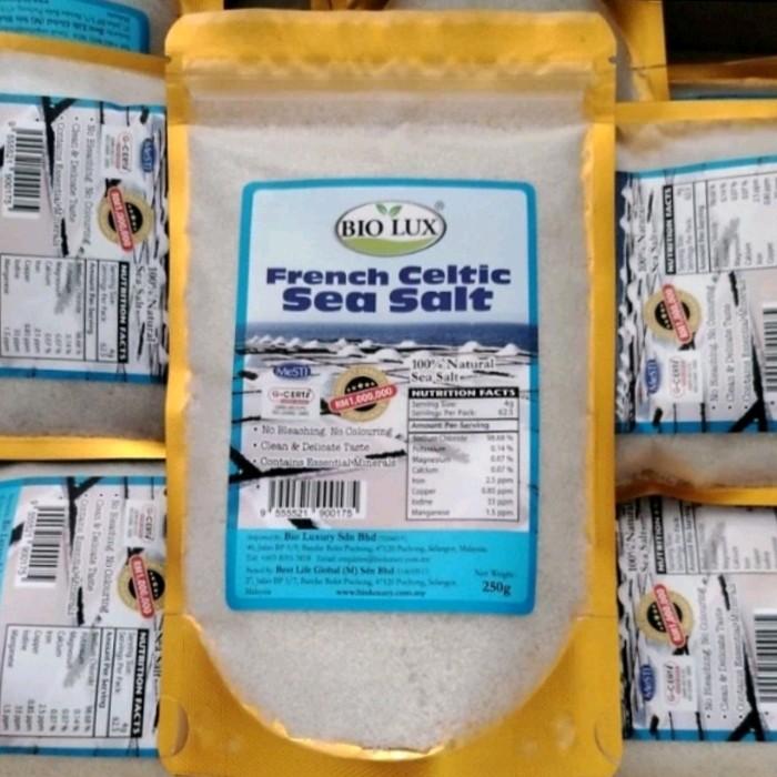 Malaysia's French Celtic Sea Salt 250G Organic Halal Refill Pouch ...