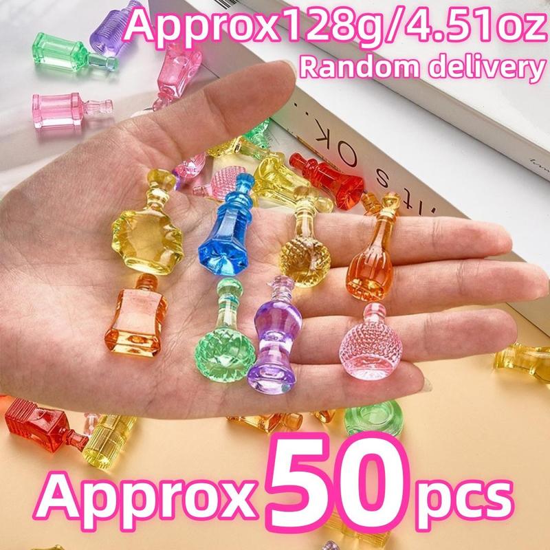 Product Introduction of Mini Simulated Wine Bottle Decoration, 50pcs/set DIY Handmade Ornament, Creative Craft Art, Home Decor for Living Room, Bar, Coffee Shop 0