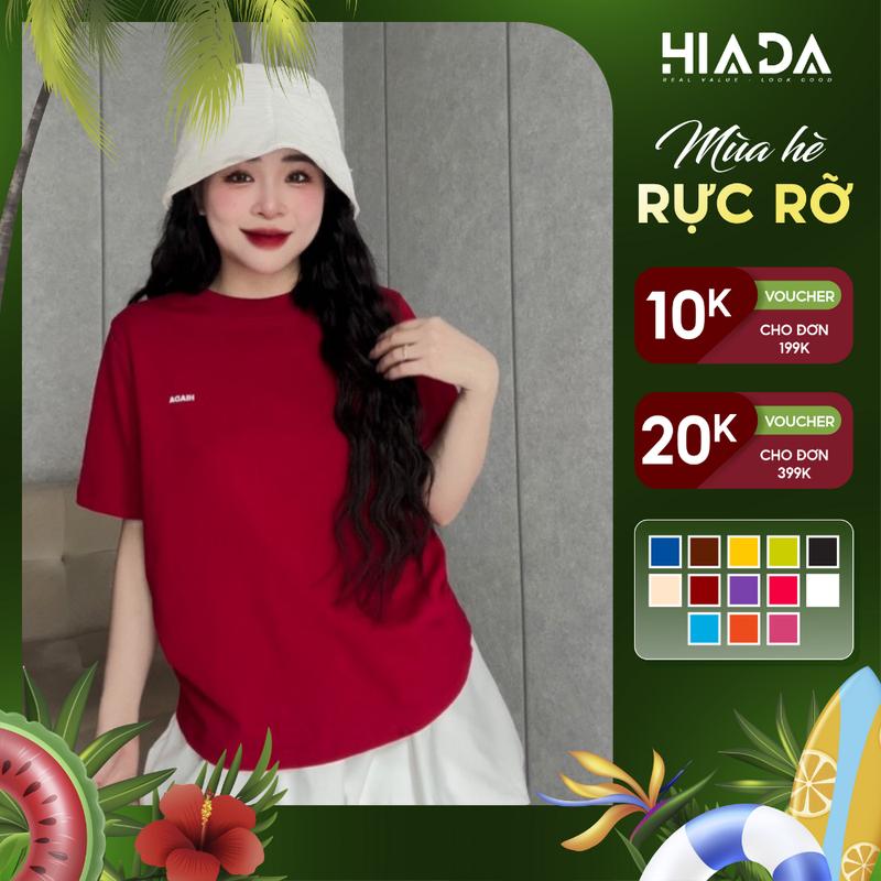 Áo Thun Babytee HIADA Cổ Tròn 100% Cotton Thoáng Mát