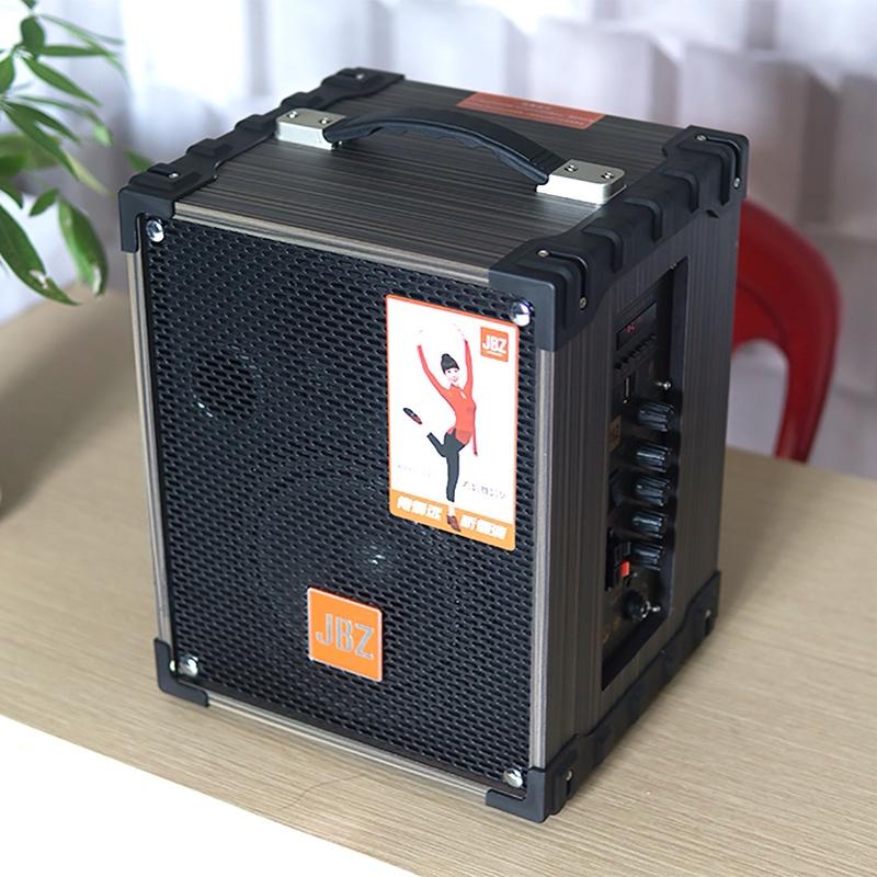 JBZ 106 Loa JBZ Bluetooth đi kèm 01 micro không dây hát siêu nhẹ loa xách tay. Hát karaoke trợ giảng nghe nhạc,... Củ Loa Kem