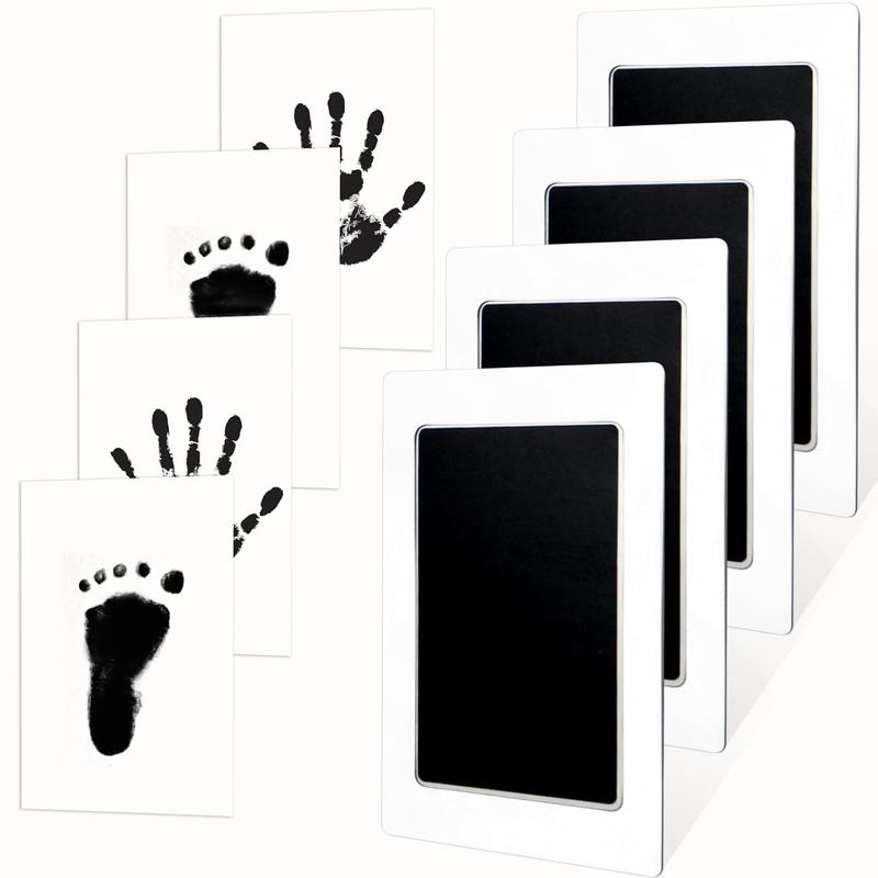 4-Pack Inkless Hand and Footprint Kit, Footprint Kits, Clean Touch ...