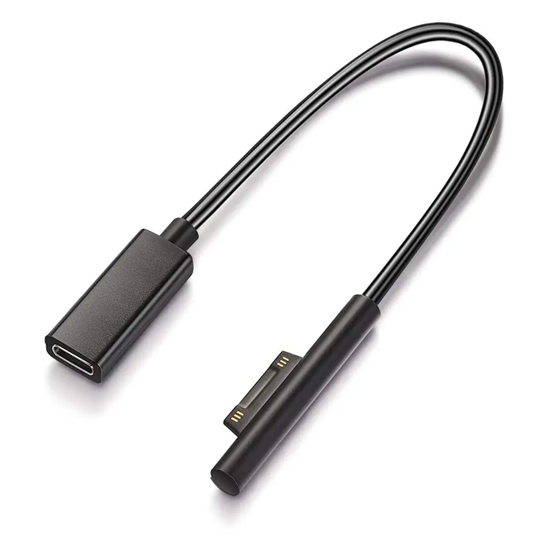 Cáp sạc Surface Connect với USB-C, Tương thích với Surface Pro7, Go2, Pro6, 5/4/3 , Laptop1 / 2 / 3 và Surface Book