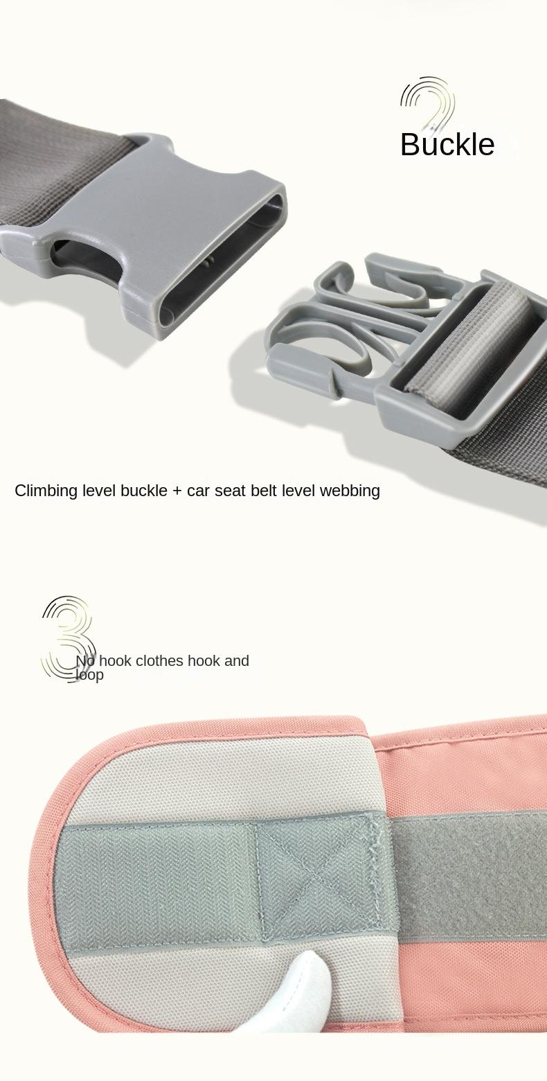 Product Introduction of Baby Carrier Strap Waist Stool Breathable Front Holding Baby Stool 5