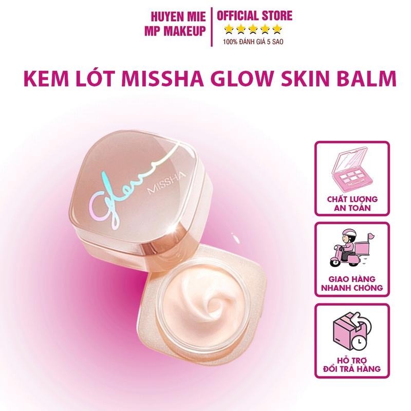 Kem lót căng bóng Missha Glow 0