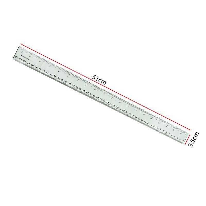 50 Cm Distance Ruler 50cm Plastic Transparent Ruler - TikTok Shop Malaysia