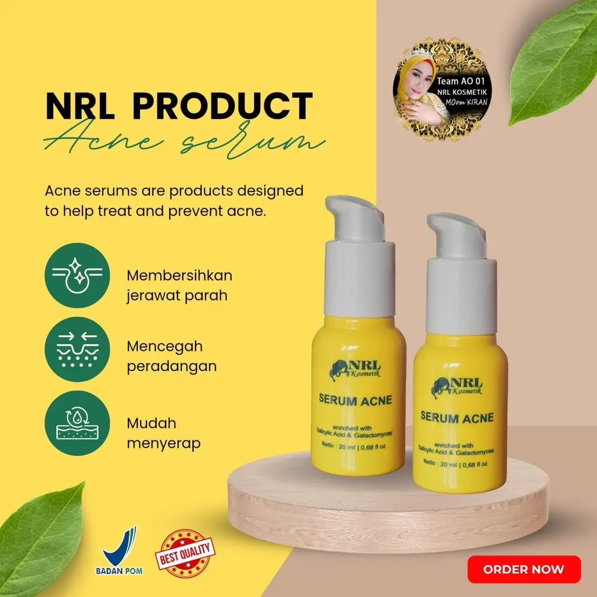 NRL SERUM ACNE Extract Wajah