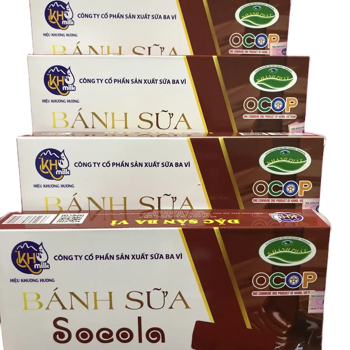 Bánh sữa ba vì vị sô-cô-la