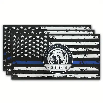 4 Inch Vinyl Police Support Sticker Thin Blue Line Wife Vinyl Sticker ...