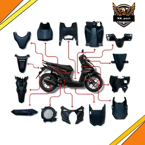 Cover body kasar dasbor bodi Body kasar Full Fullset Honda Beat led deluxe 2020 2021 2022 2023 K1A berkualitas Motorcycle