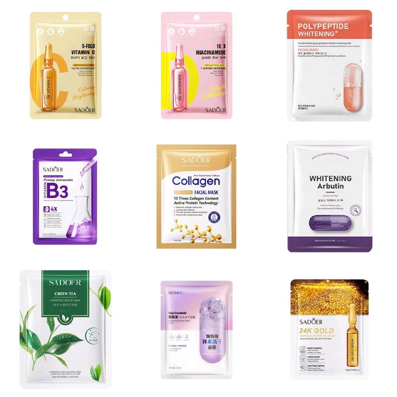 Combo 50 [Tặng 10] Mặt Nạ Cấp Ẩm Sáng Da Làm Đẹp Da , Giam Mụn , Mờ Nám , Chăm sóc Da Hàng Ngày Skincare Nữ