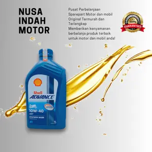 OLI SHELL ADVANCE AX7 10W-40 1 LTR