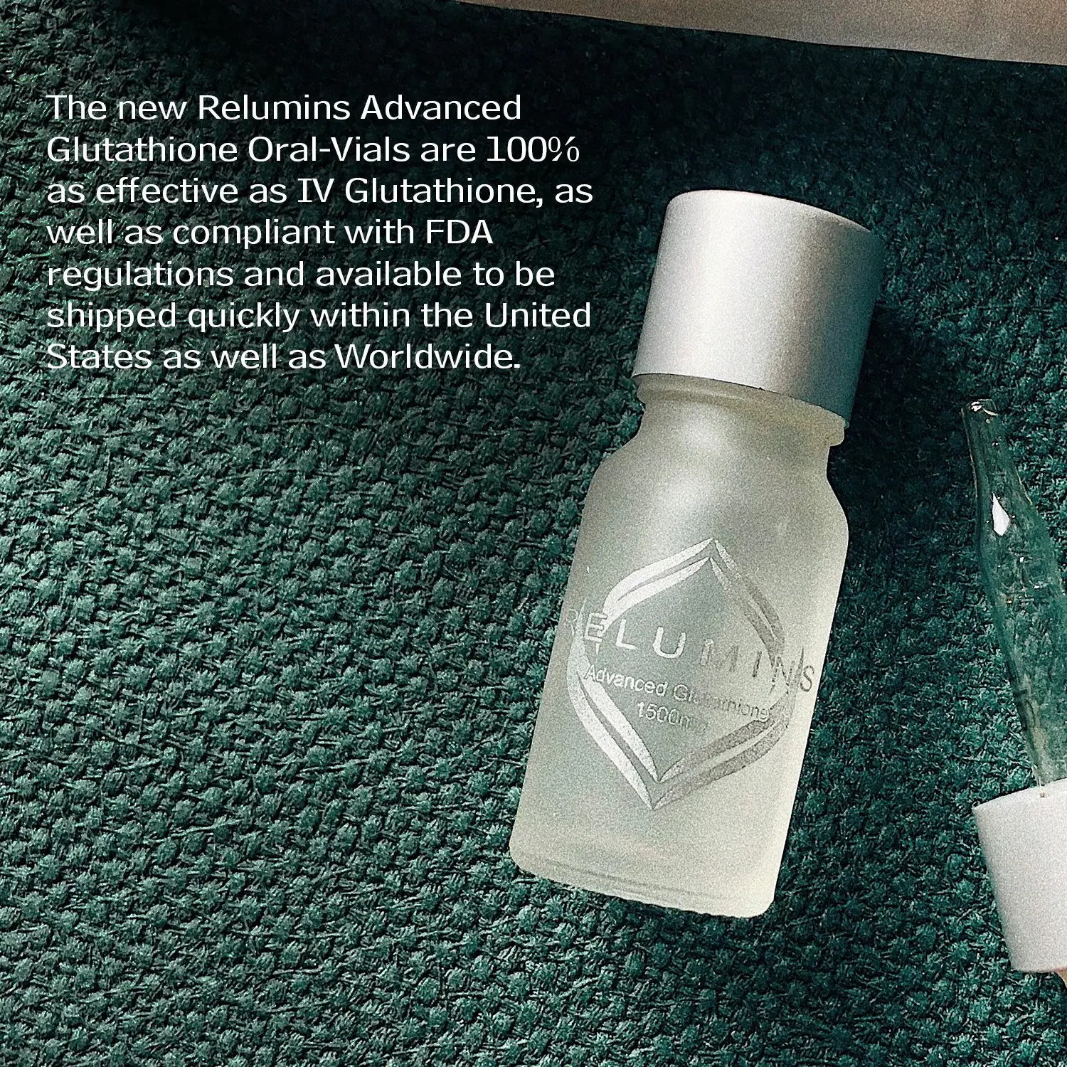 Relumins Oral Glutathione 7500mg (5 Bottles good for 30days)