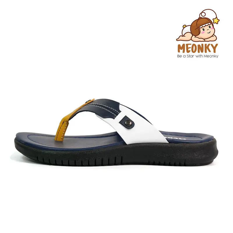 Sandal Anak Laki Laki Sendal Japit Anak Cowok Original Meonky SB - 11 Cocok Untuk Bermain Sekolah Pesta anak kecil  Gratis Ongkir Ke seluruh Indonesia Kaki Fashion Sd 7