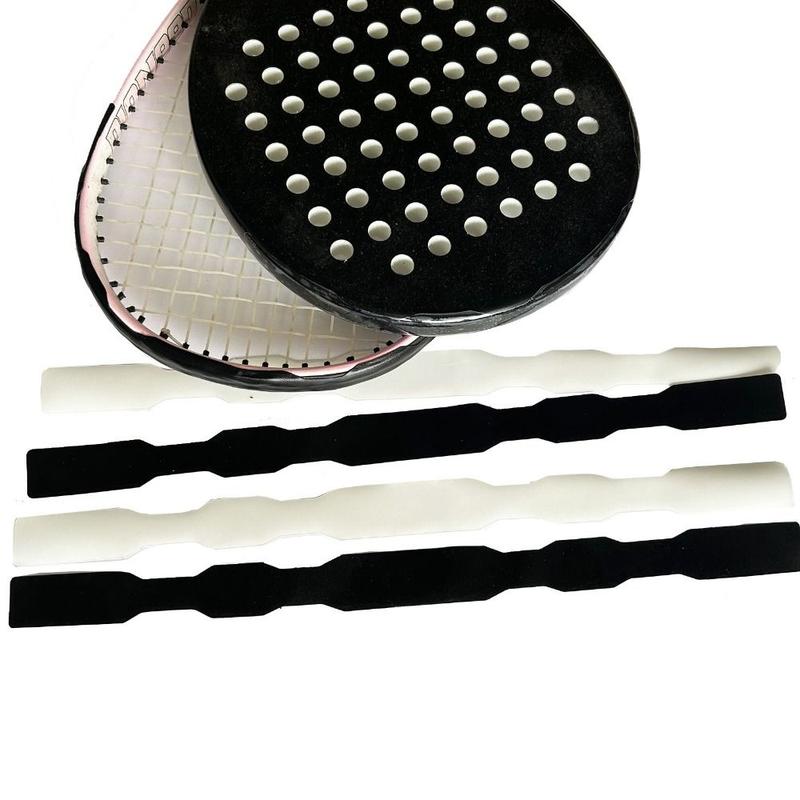 Product Introduction of NEW Black Transparent Tennis Racket Head Sticker PU Scratch Prevention Frame Protection Tape Sport Supplies Anti-collision Racquet Frame Protective Sticker 11