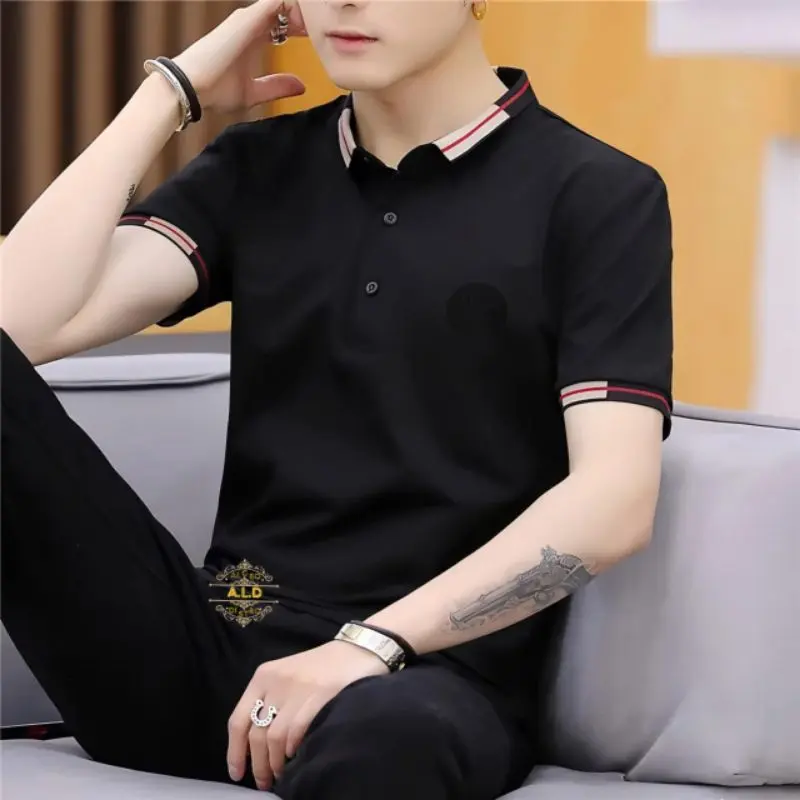 Kaos kerah polo wangki POLOS> Kaos kerah cowok trendy terbaru> New Kaos import cowok terbaru 5